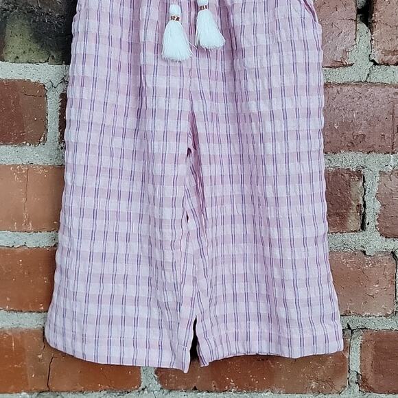 Peek Janice Jumpsuit in Pink Plaid Toddler Kid 2T - Picture 6 of 16